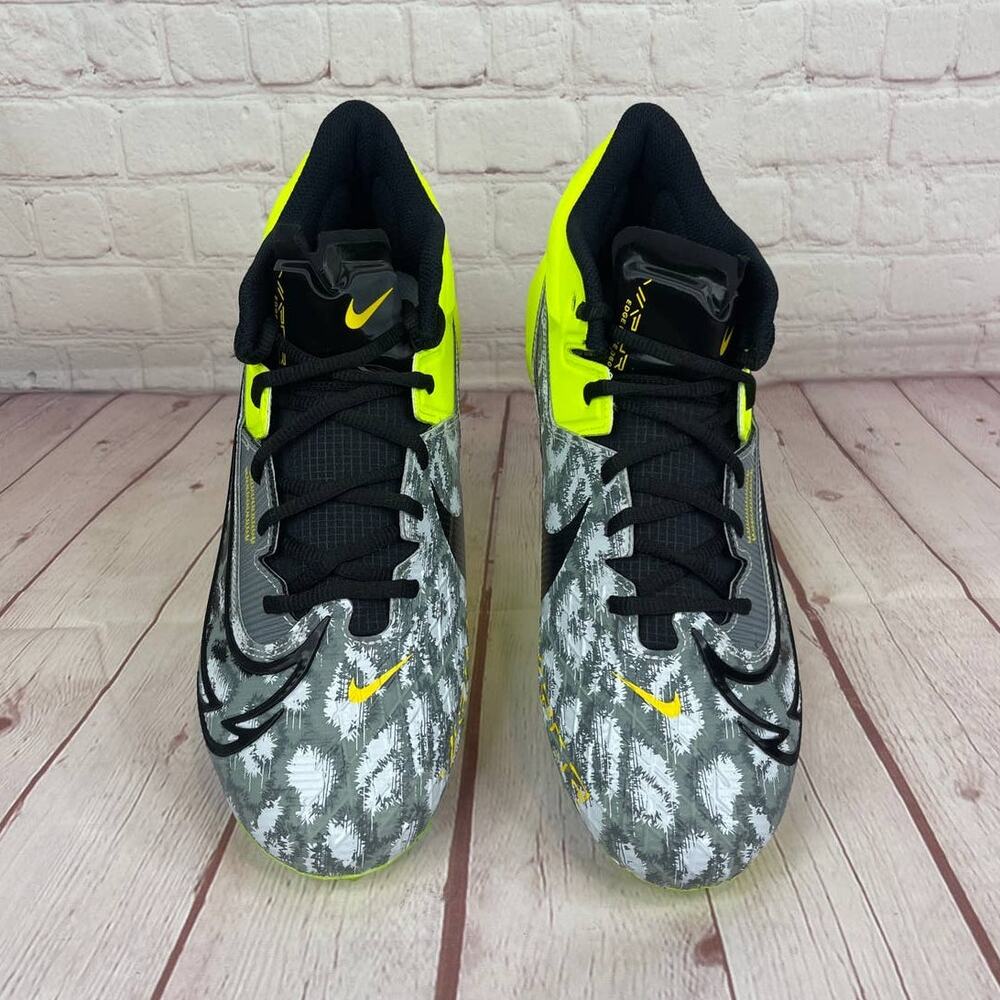 Nike Vapor Edge Elite 360 2 Volt Green Football Cleats Mens Size 11.5 FB3347-703 - Picture 7 of 11
